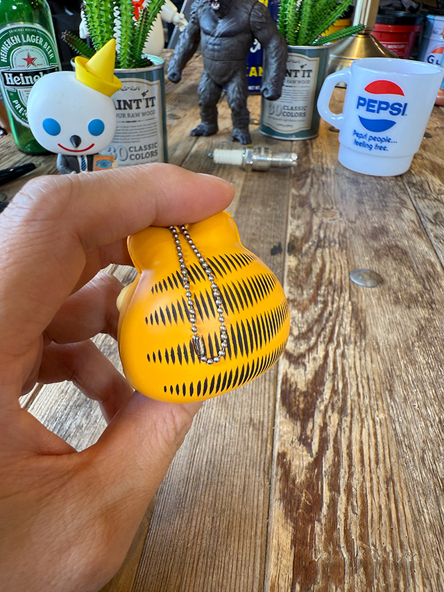 ガーフィールド　スクイーズトッパー　キーチェーン　アンテナトッパー ■ アメリカン雑貨 アメリカ雑貨 |  | 02