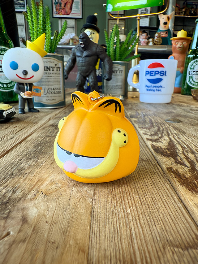 ガーフィールド　スクイーズトッパー　キーチェーン　アンテナトッパー ■ アメリカン雑貨 アメリカ雑貨 |  | 03