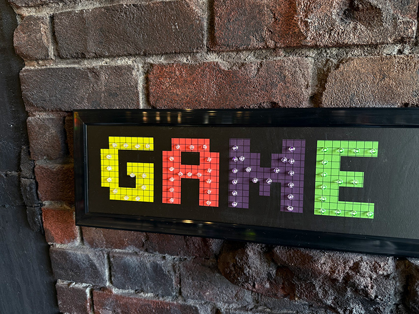 ゲームルーム　LEDドットサイン ■ アメリカン雑貨 アメリカ雑貨 |  | 01