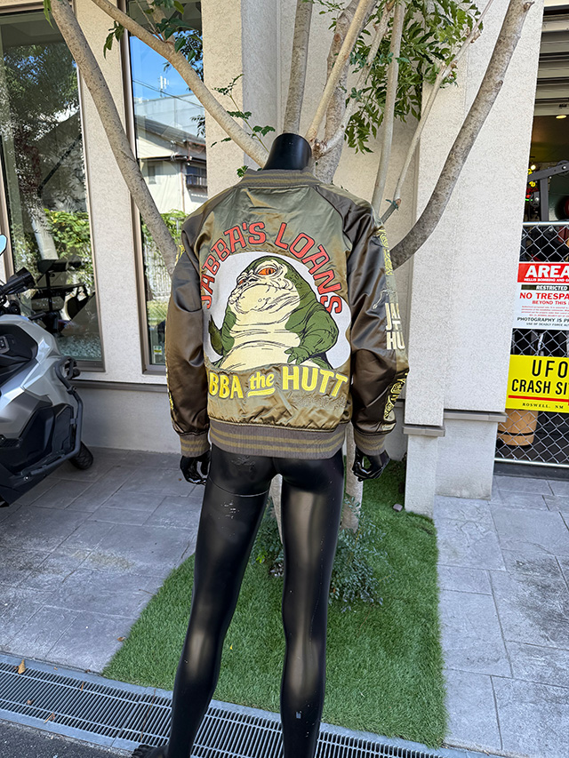 スターウォーズ　ジャバ・ザ・ハット　スカジャン　Lサイズのみの展開　ユニセックス　オフィシャルライセンス キャラジャン |  | 03