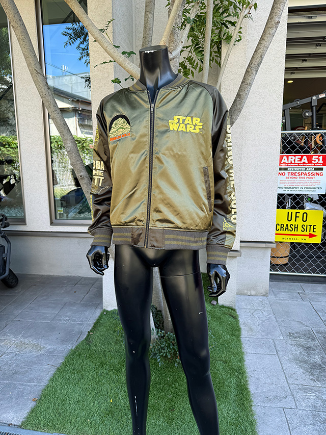 スターウォーズ ジャバ・ザ・ハット スカジャン Lサイズのみの展開