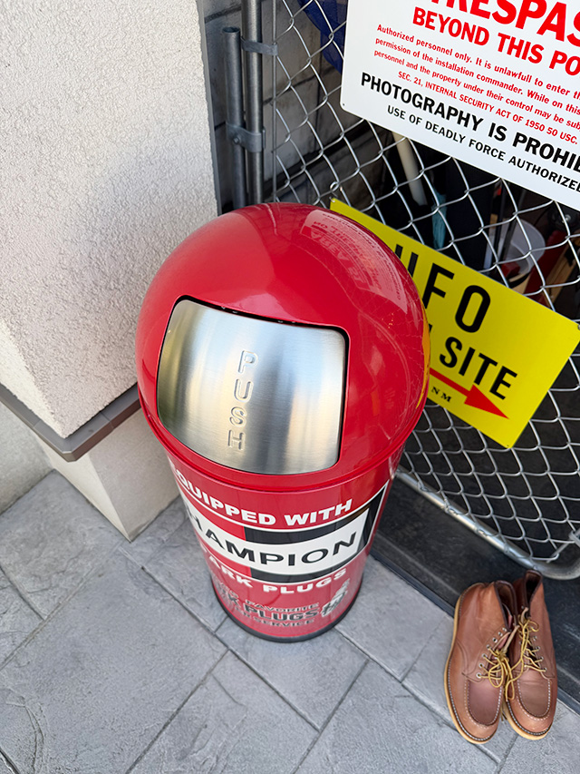 チャンピオン　スチール　ダストボックス　53Lサイズ　ゴミ箱　（インナー缶付き） ■ アメリカン雑貨 アメリカ雑貨 |  | 01