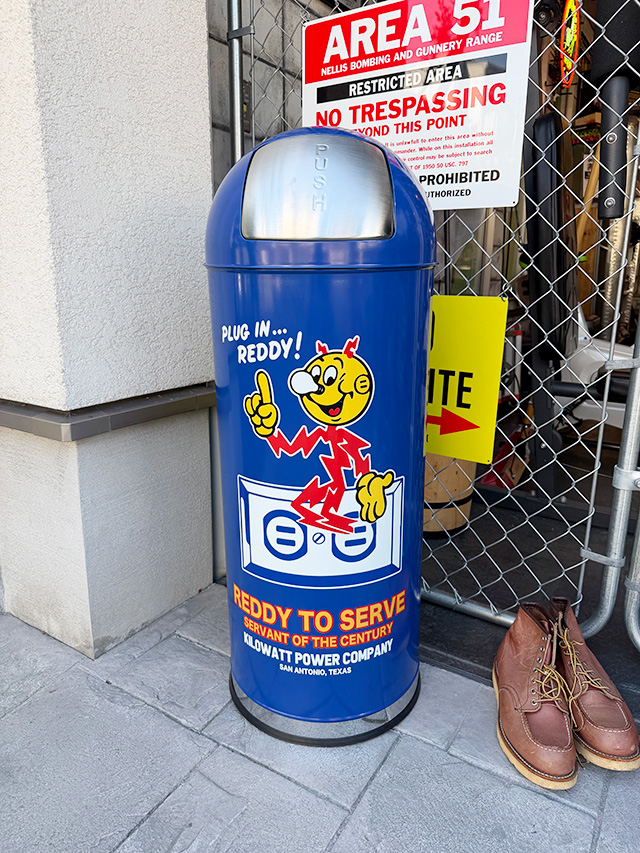 レディキロワット　スチール　ダストボックス　53Lサイズ　ゴミ箱　（インナー缶付き） ■ アメリカン雑貨 アメリカ雑貨 | 