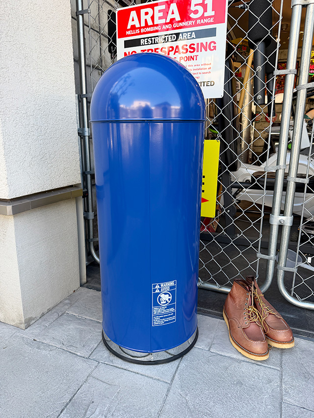 レディキロワット　スチール　ダストボックス　53Lサイズ　ゴミ箱　（インナー缶付き） ■ アメリカン雑貨 アメリカ雑貨 |  | 06