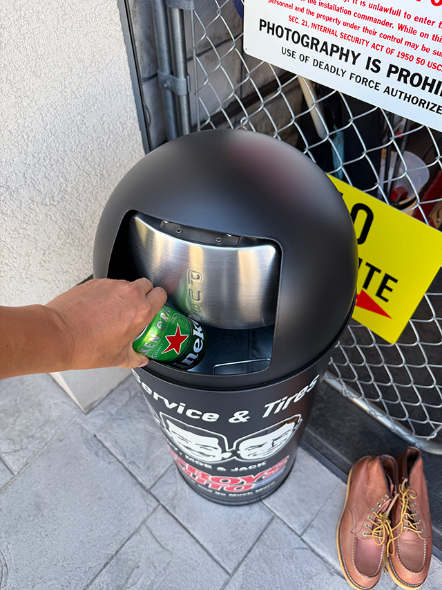 ペップボーイズ スチール ダストダストボックス 53Lサイズ ゴミ箱