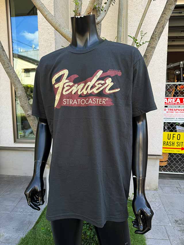 フェンダー ストラトキャスター ロゴTシャツ （Lサイズ