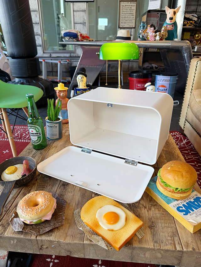 ボワット ブレッドケース （アイボリー） □ アメリカン雑貨 アメリカ