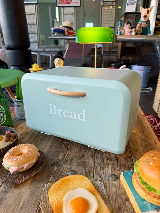ボワット ブレッドケース ＆ ストックケース 大小2個セット （ミント