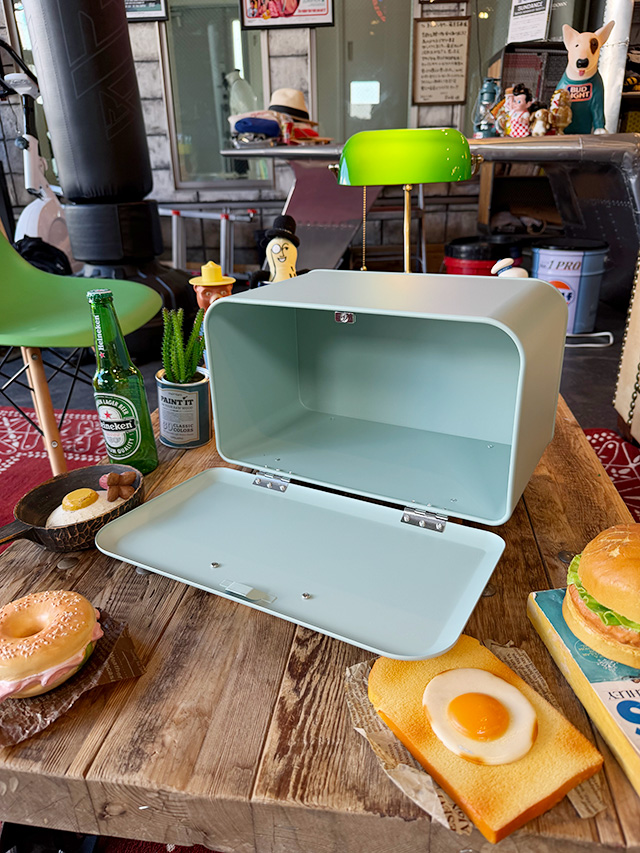 ボワット ブレッドケース ＆ ストックケース 大小2個セット （ミント