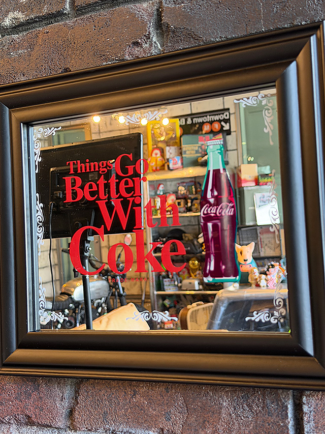 コカ・コーラ　ヴィンテージミラーサイン　（Things Go Better With Coke）　パブミラー ■ アメリカン雑貨 アメリカ雑貨 | Coca Cola | 01