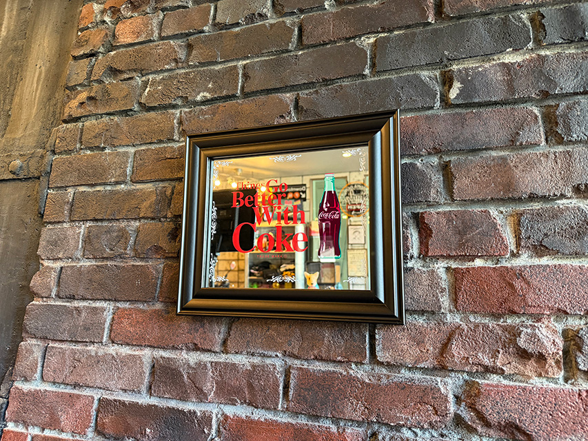 コカ・コーラ　ヴィンテージミラーサイン　（Things Go Better With Coke）　パブミラー ■ アメリカン雑貨 アメリカ雑貨 | Coca Cola | 04