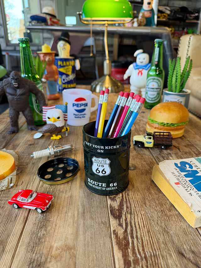 ルート66　ドラム缶型　灰皿　小物入れ ■ アメリカン雑貨 アメリカ雑貨 |  | 04