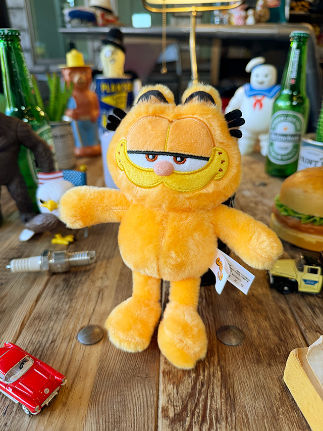 ガーフィールド ぬいぐるみ キーホルダー □ アメリカン雑貨 アメリカ