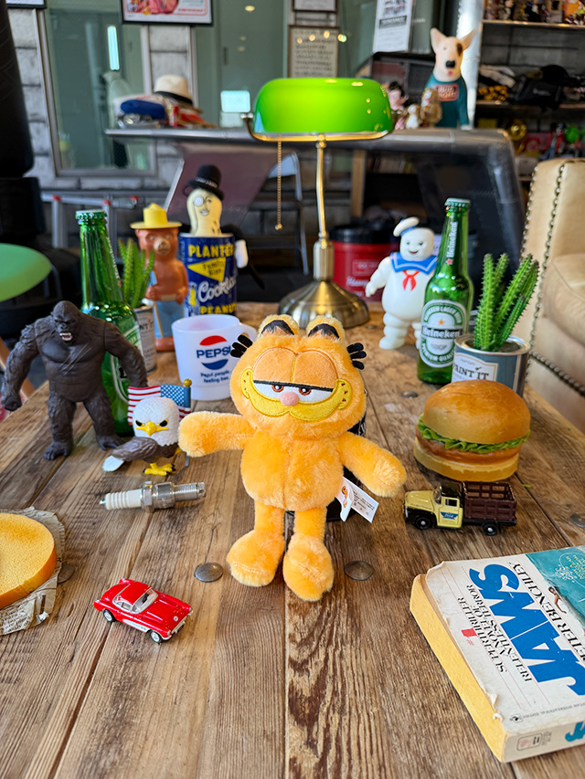 ガーフィールド ぬいぐるみ キーホルダー □ アメリカン雑貨 アメリカ
