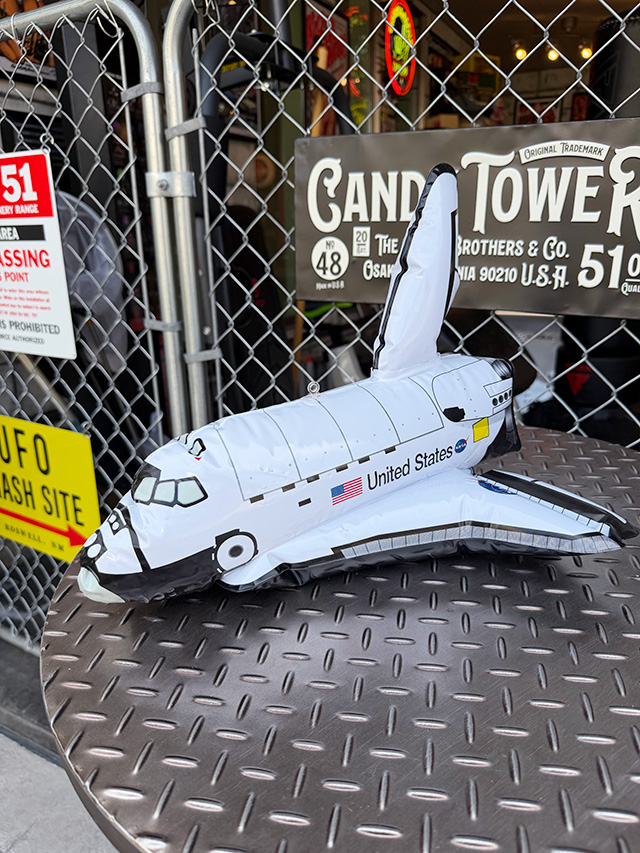 NASA スペースシャトル インフレータブル □ アメリカン雑貨 アメリカ