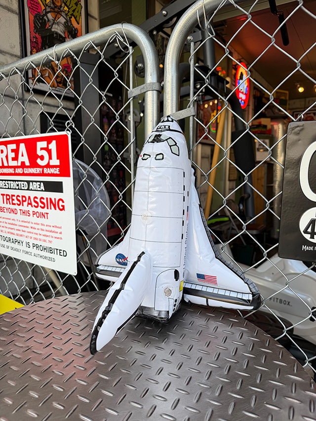 NASA スペースシャトル インフレータブル □ アメリカン雑貨 アメリカ