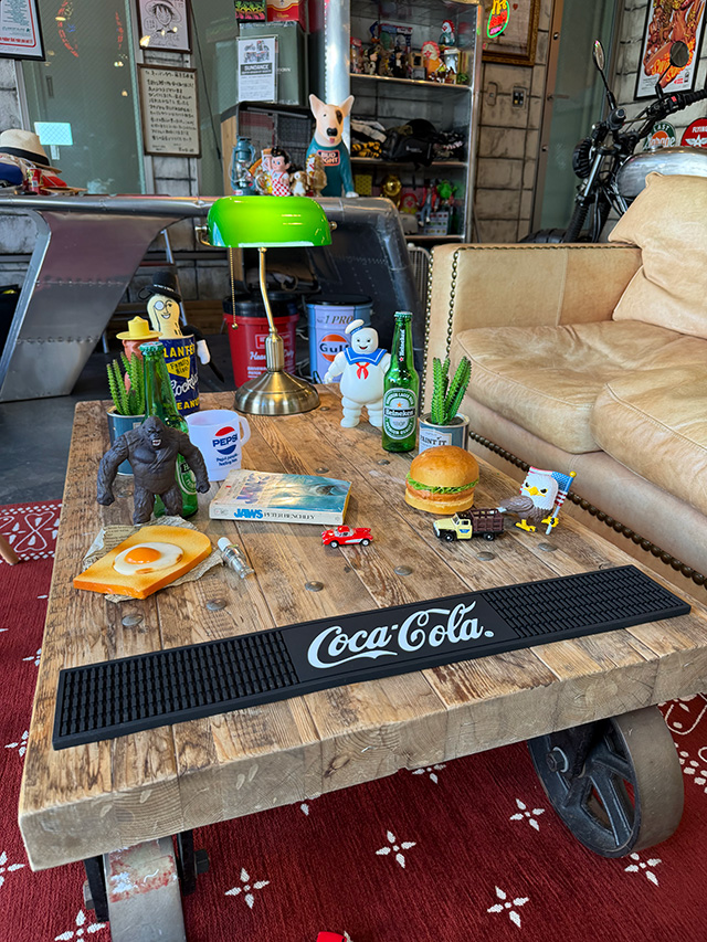 コカ・コーラ　プレイス　バーマット　ロング　（ブラック） ■ アメリカン雑貨 アメリカ雑貨 | Coca Cola | 03