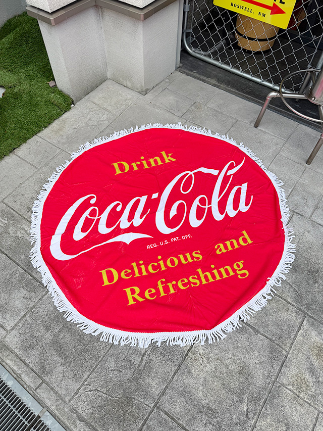 Coca Cola（コカコーラ） サーキュラータオル 120cm ラウンドタオル