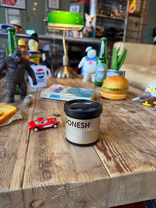 GONESH ガーネッシュ ゲルエアフレシュナー （ココナッツの香り