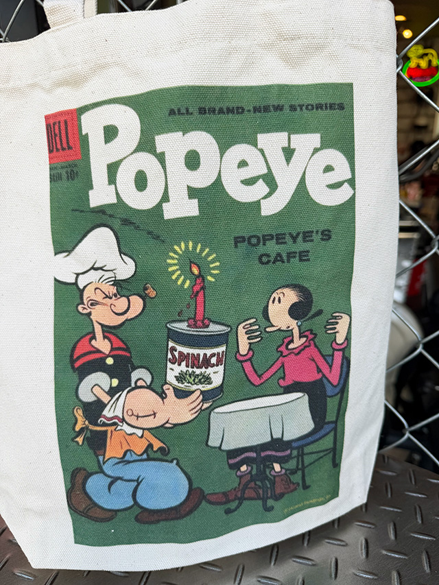 アメリカンコミック　トートバッグ　（ポパイ） ■ アメリカ雑貨 アメリカン雑貨 |  | 01