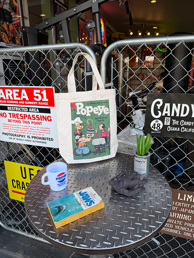 アメリカンコミック　トートバッグ　（ポパイ） ■ アメリカ雑貨 アメリカン雑貨 |  | 02