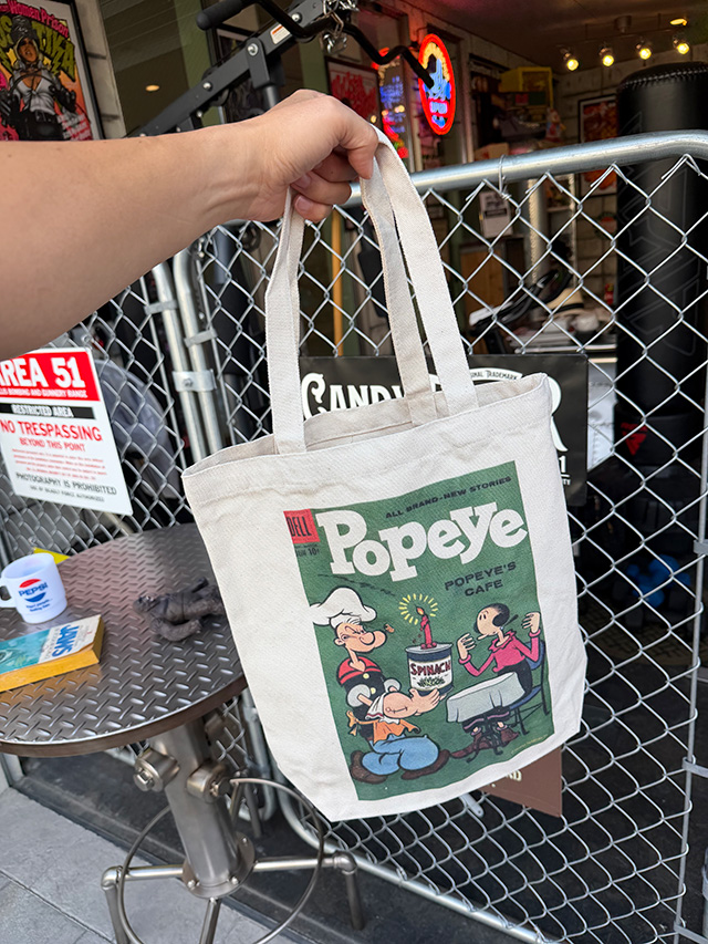 アメリカンコミック　トートバッグ　（ポパイ） ■ アメリカ雑貨 アメリカン雑貨 |  | 03