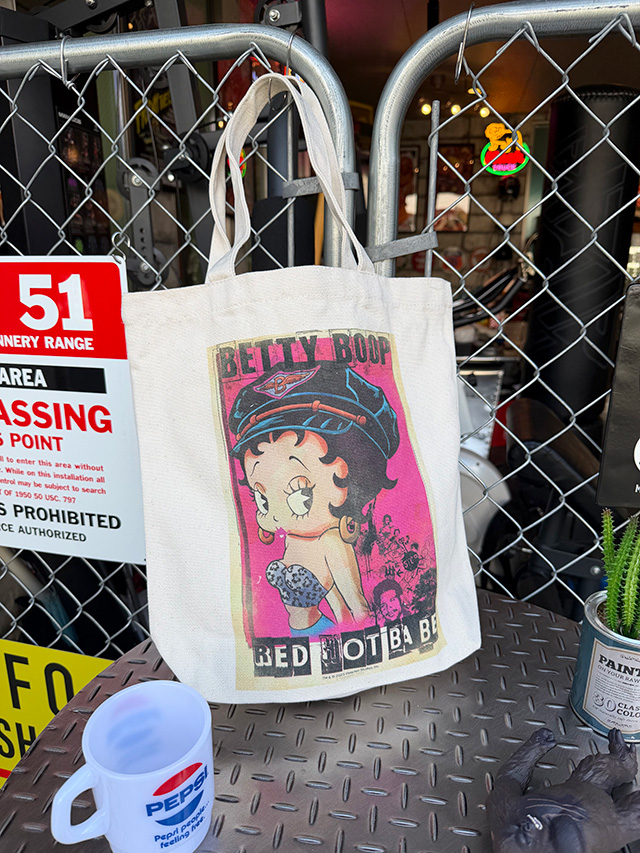 アメリカンコミック　トートバッグ　（ベティ・ブープ） ■ アメリカン雑貨 アメリカ雑貨 | 