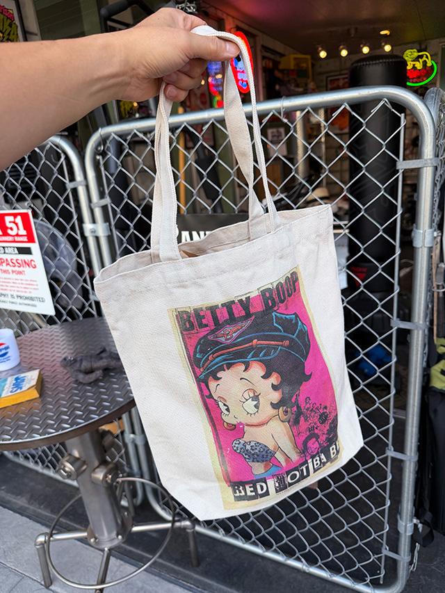 アメリカンコミック　トートバッグ　（ベティ・ブープ） ■ アメリカン雑貨 アメリカ雑貨 |  | 03