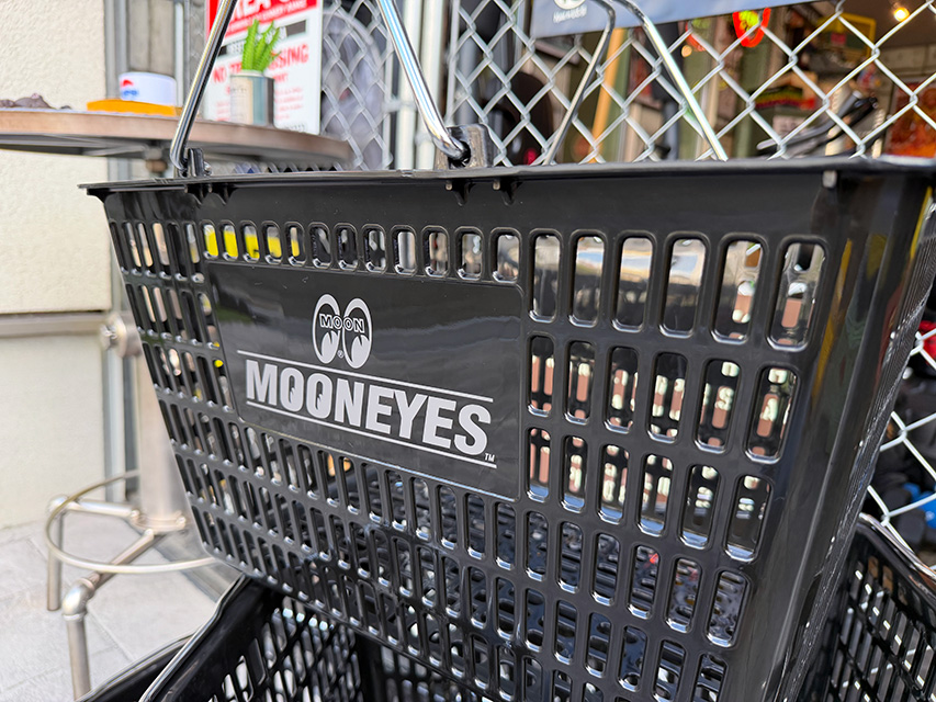 ムーンアイズ　ショッピングバスケット　（ブラック）　単品 ■ アメリカン雑貨 アメリカ雑貨 |  | 01