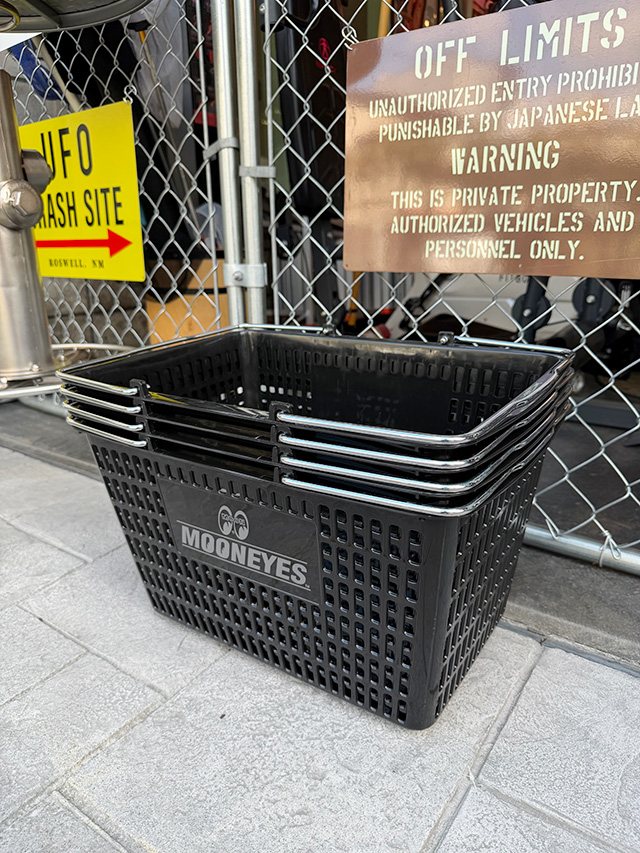 ムーンアイズ　ショッピングバスケット　（ブラック）　単品 ■ アメリカン雑貨 アメリカ雑貨 |  | 05