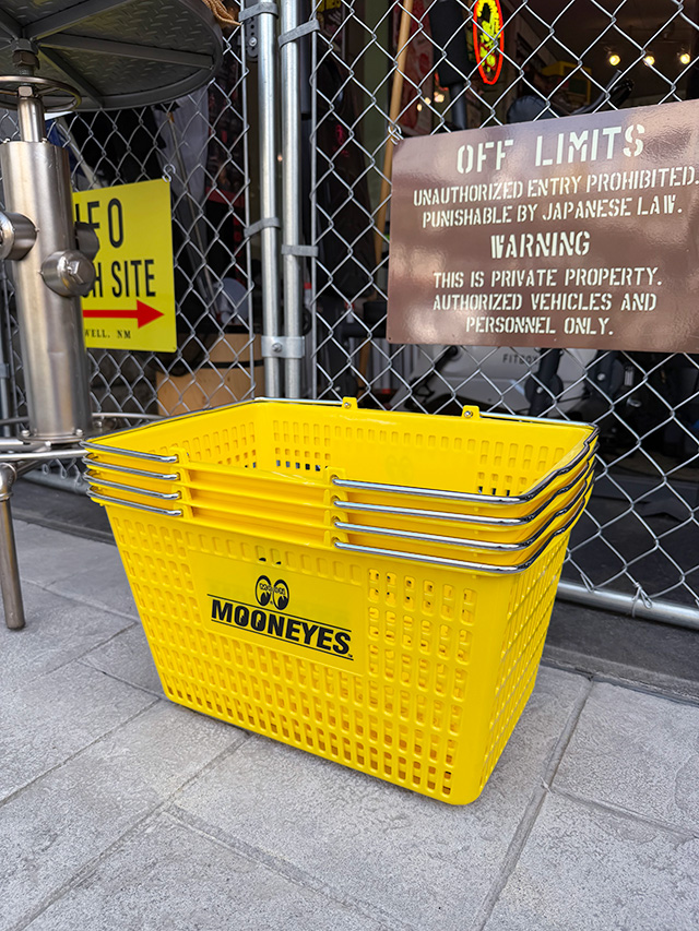 ムーンアイズ　ショッピングバスケット　（イエロー）　単品 ■ アメリカン雑貨 アメリカ雑貨 |  | 05