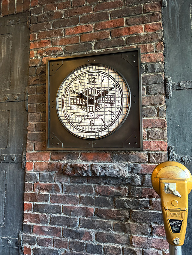ハーレーダビッドソン　インダストリアル　メタルクロック ■ アメリカン雑貨 アメリカ雑貨  爆買 | Harley Davidson | 03