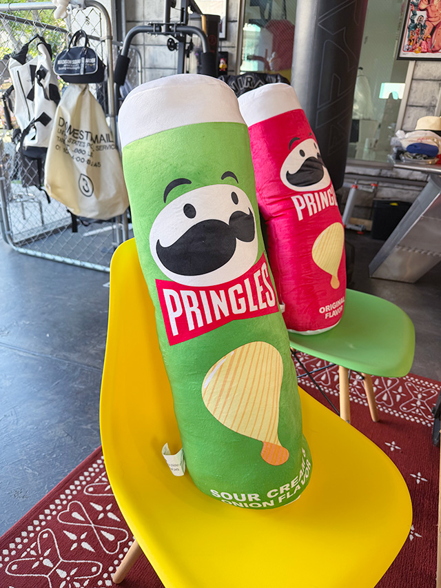 プリングルス　ぬいぐるみ　クッション　Lサイズ　（グリーン）　単品 ■ アメリカン雑貨 アメリカ雑貨 | 