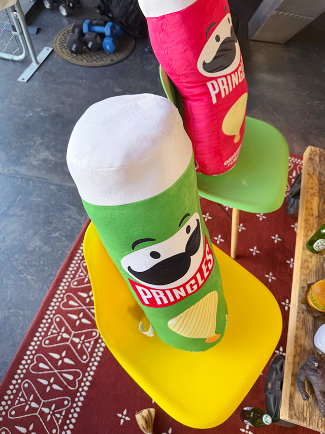 プリングルス　ぬいぐるみ　クッション　Lサイズ　（グリーン）　単品 ■ アメリカン雑貨 アメリカ雑貨 |  | 01