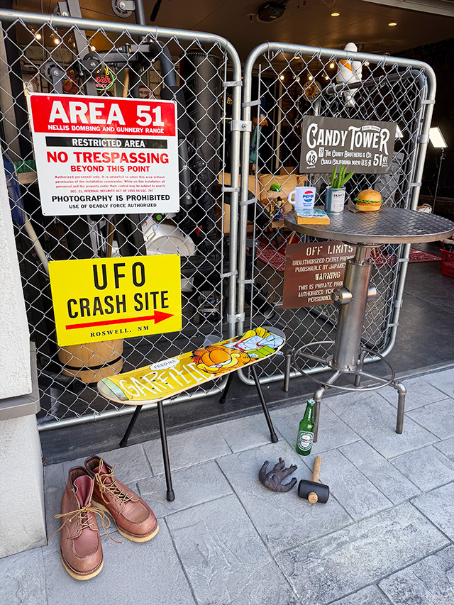 スケートボードデッキ　フォルディングチェアー　（ガーフィールド） ■ アメリカン雑貨 アメリカ雑貨 |  | 03