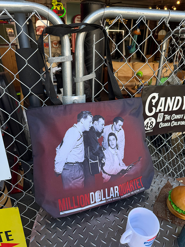 エルヴィス・プレスリー　ミリオンダラー・カルテット　オフィシャル　トートバッグ　公式グッズ ■ アメリカン雑貨 アメリカ雑貨 | 