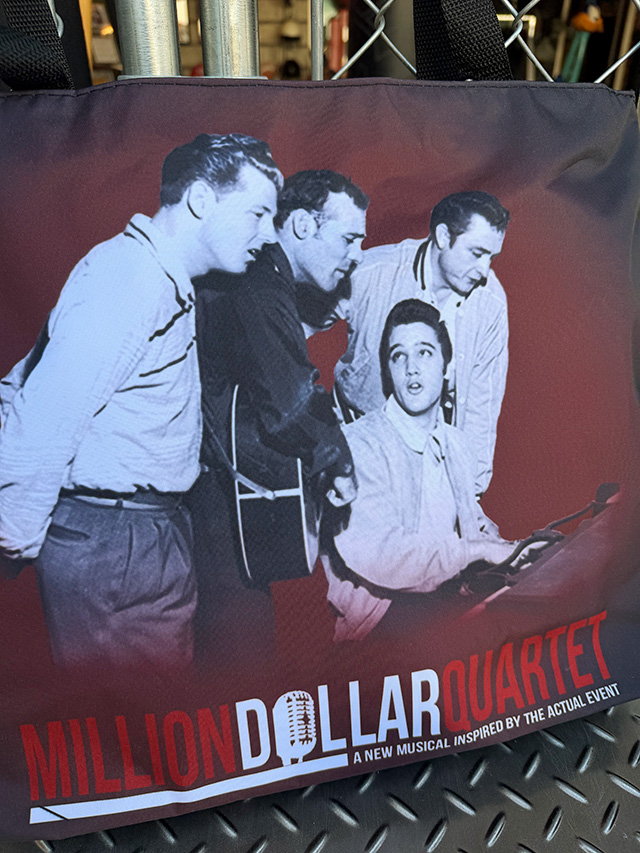 エルヴィス・プレスリー　ミリオンダラー・カルテット　オフィシャル　トートバッグ　公式グッズ ■ アメリカン雑貨 アメリカ雑貨 |  | 01