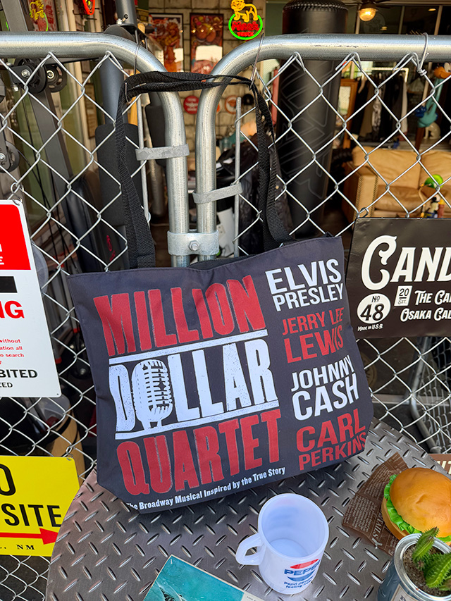 エルヴィス・プレスリー　ミリオンダラー・カルテット　オフィシャル　トートバッグ　公式グッズ ■ アメリカン雑貨 アメリカ雑貨 |  | 02