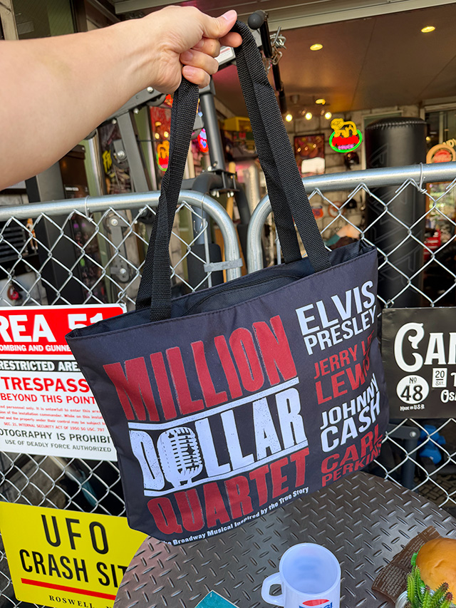 エルヴィス・プレスリー　ミリオンダラー・カルテット　オフィシャル　トートバッグ　公式グッズ ■ アメリカン雑貨 アメリカ雑貨 |  | 04