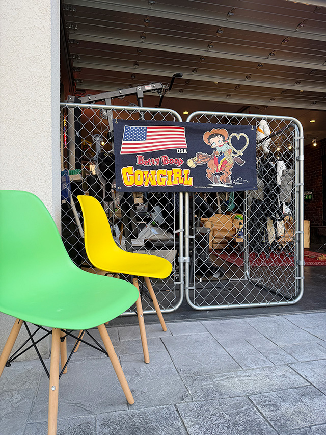 ベティ・ブープ　デニムバナー　（カウガール） ■ アメリカン雑貨 アメリカ雑貨 |  | 04