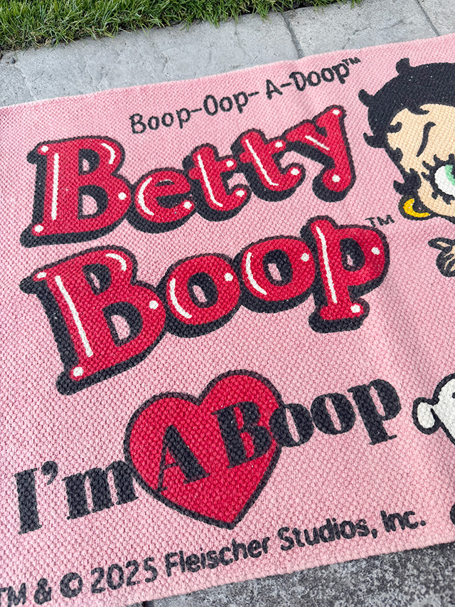 ベティ・ブープ　コットンマット　70cm　レギュラーサイズ　（ピンク/I'm A Boop） ■ アメリカン雑貨 アメリカ雑貨 |  | 01