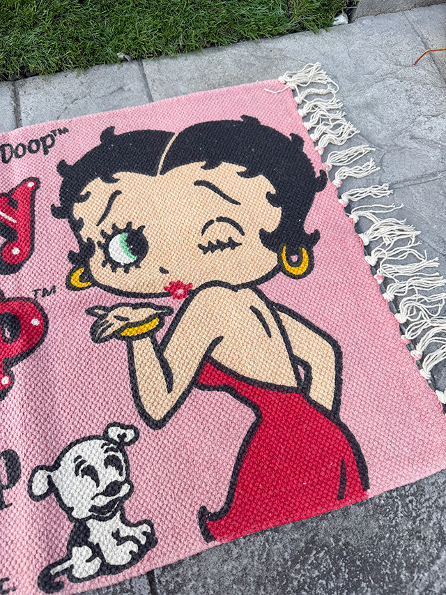 ベティ・ブープ　コットンマット　70cm　レギュラーサイズ　（ピンク/I'm A Boop） ■ アメリカン雑貨 アメリカ雑貨 |  | 02