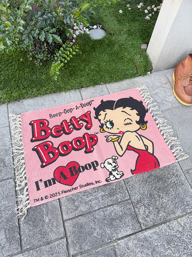 ベティ・ブープ　コットンマット　70cm　レギュラーサイズ　（ピンク/I'm A Boop） ■ アメリカン雑貨 アメリカ雑貨 |  | 04