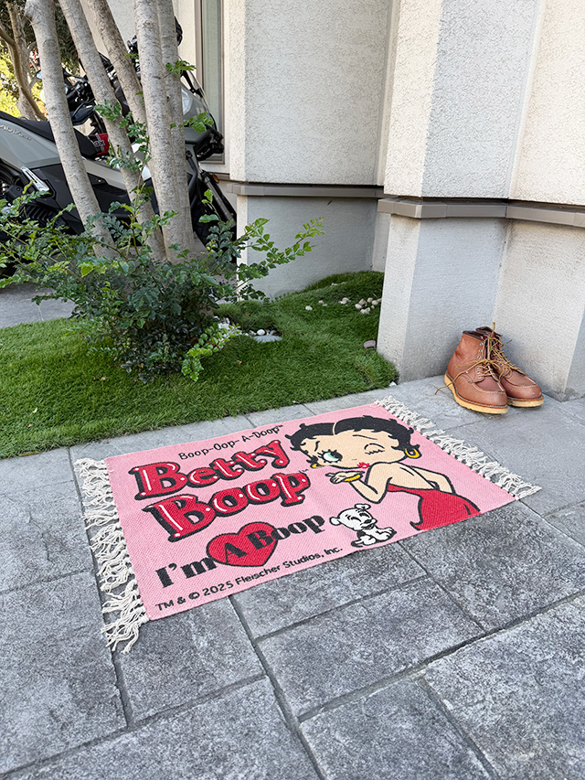 ベティ・ブープ　コットンマット　70cm　レギュラーサイズ　（ピンク/I'm A Boop） ■ アメリカン雑貨 アメリカ雑貨 |  | 05