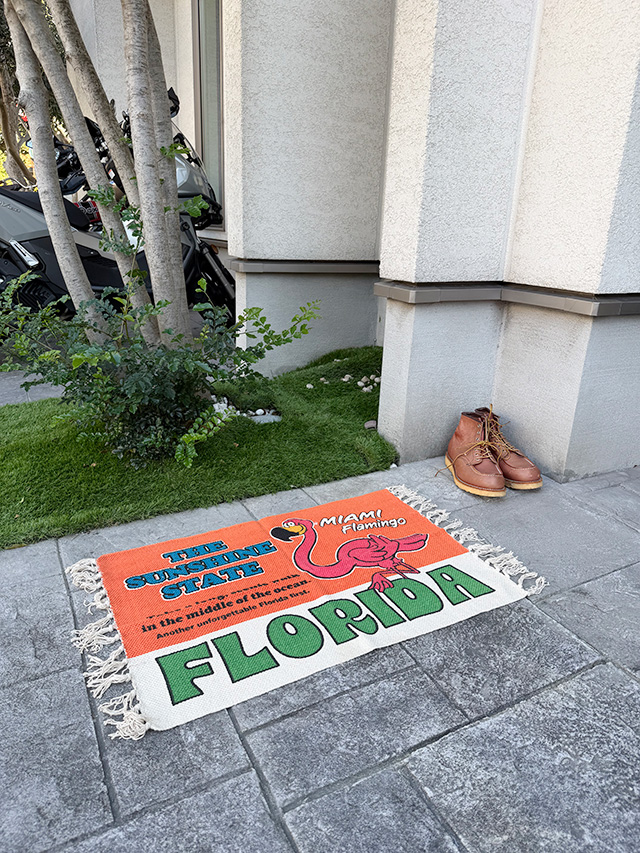 フロリダ　コットンマット　70cm　レギュラーサイズ ■ アメリカ雑貨 アメリカン雑貨 |  | 05