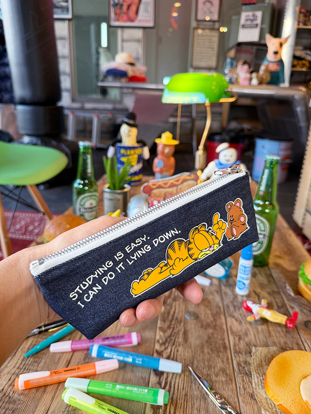 ガーフィールド　デニム　ペンケース ■ アメリカン雑貨 アメリカ雑貨 |  | 04