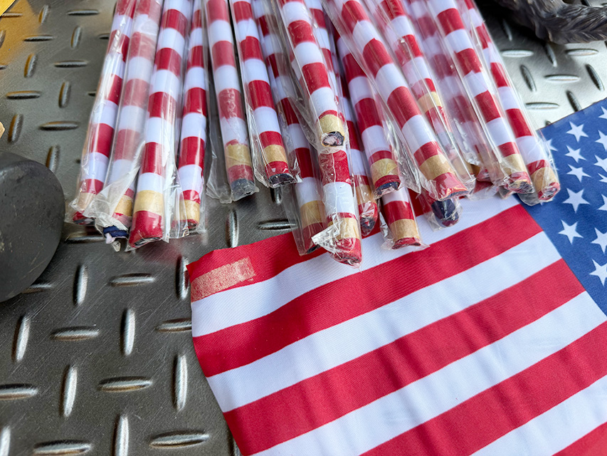訳あり特価！　アウトレット品★　星条旗　スティックフラッグ　Lサイズ ■ アメリカン雑貨 アメリカ雑貨 |  | 04