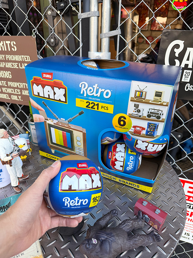 ZURU MAX　レトロコレクション　レトロ家電のブロック　※ランダムアソートにつき中身は選べません ■ アメリカン雑貨 アメリカ雑貨 |  | 03