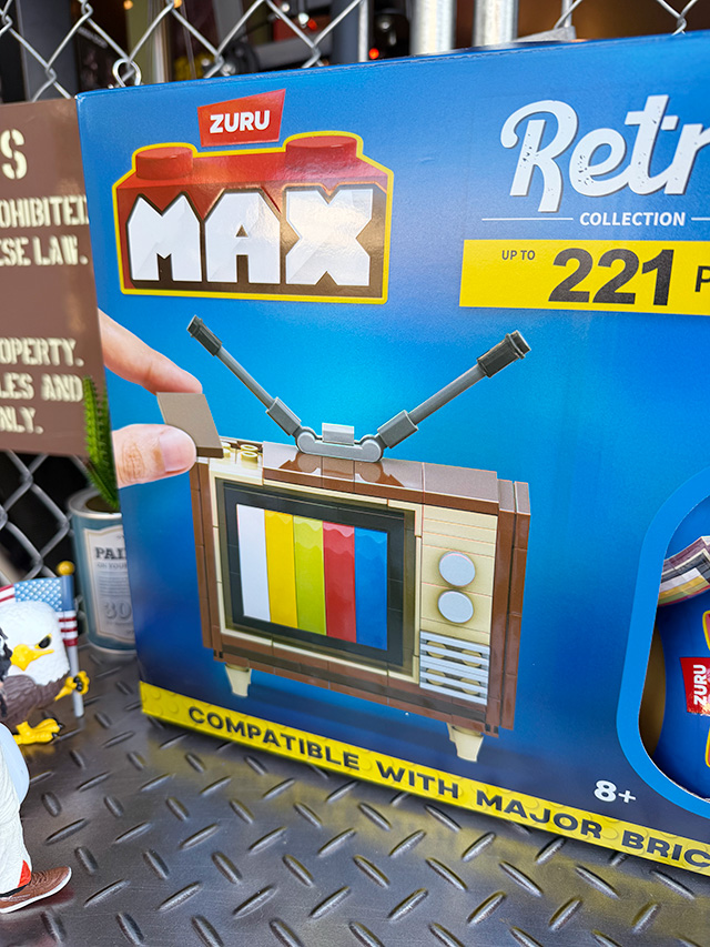 ZURU MAX　レトロコレクション　レトロ家電のブロック　※ランダムアソートにつき中身は選べません ■ アメリカン雑貨 アメリカ雑貨 |  | 14