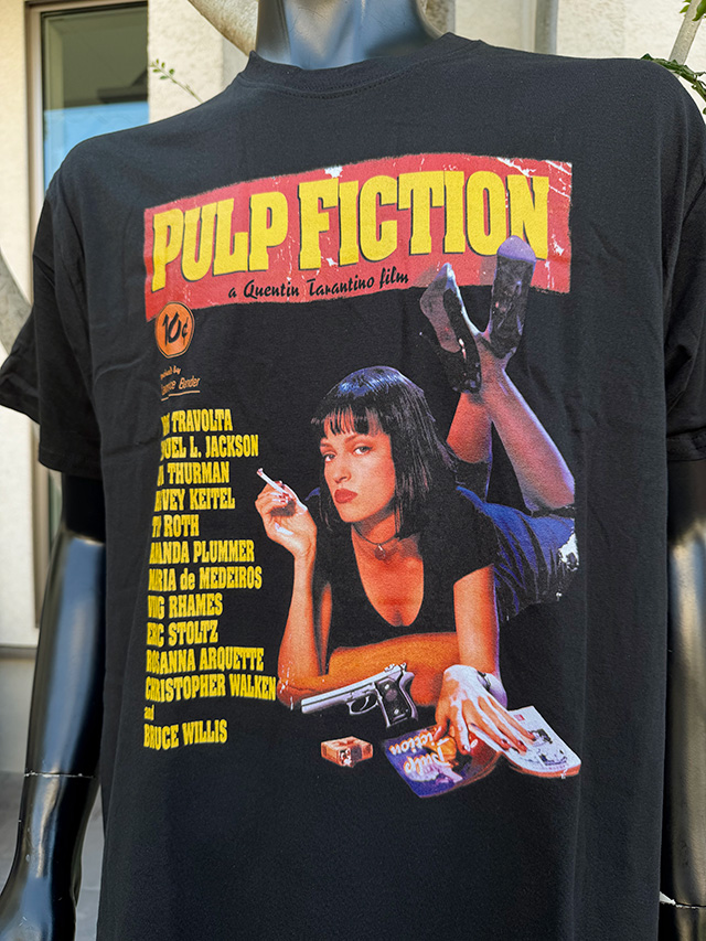 映画　パルプフィクション　オフィシャル　Tシャツ　（劇場版ポスター）　公式グッズ　 ■ アメリカ雑貨 アメリカン雑貨 |  | 01